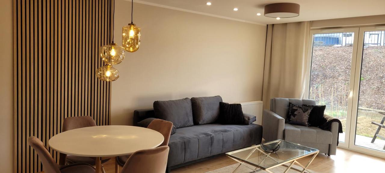 Sloneczny Apartament Z Ogrodkiem Гданьск Экстерьер фото