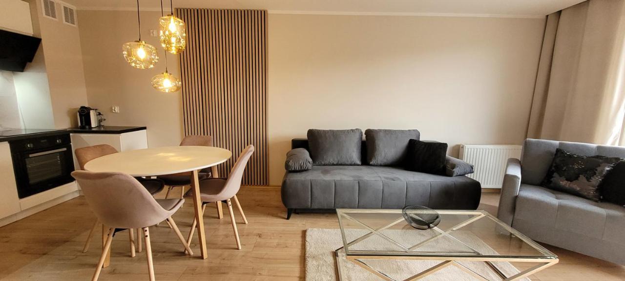Sloneczny Apartament Z Ogrodkiem Гданьск Экстерьер фото